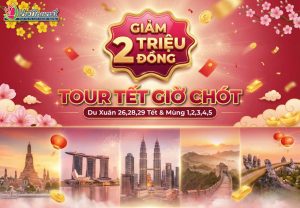 tour du lịch mùng 2 tết