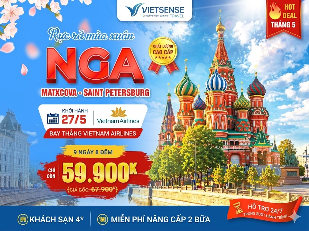 tour du lịch nga từ tp hcm - Hình 2