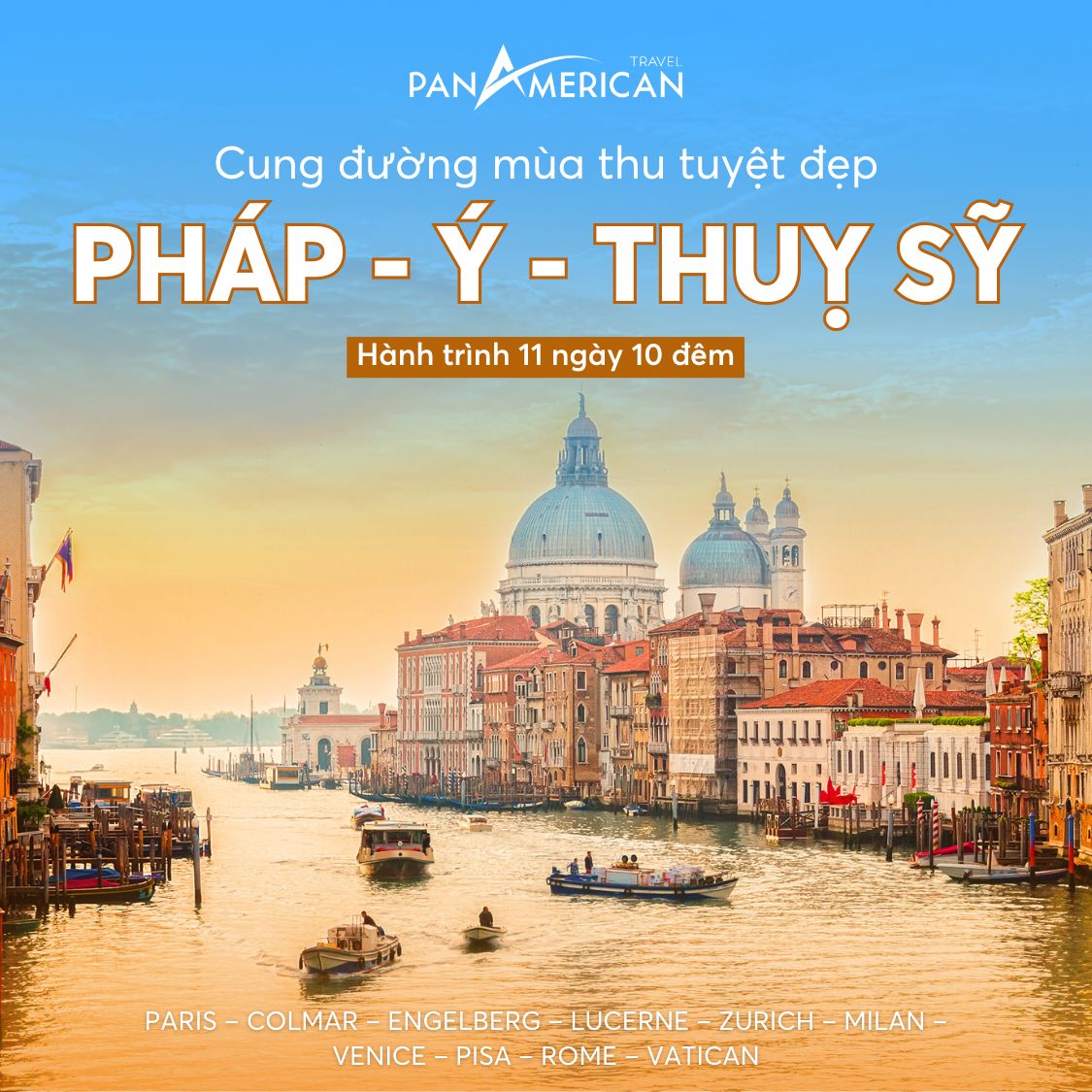tour du lịch pháp ý thụy sĩ - Hình 3