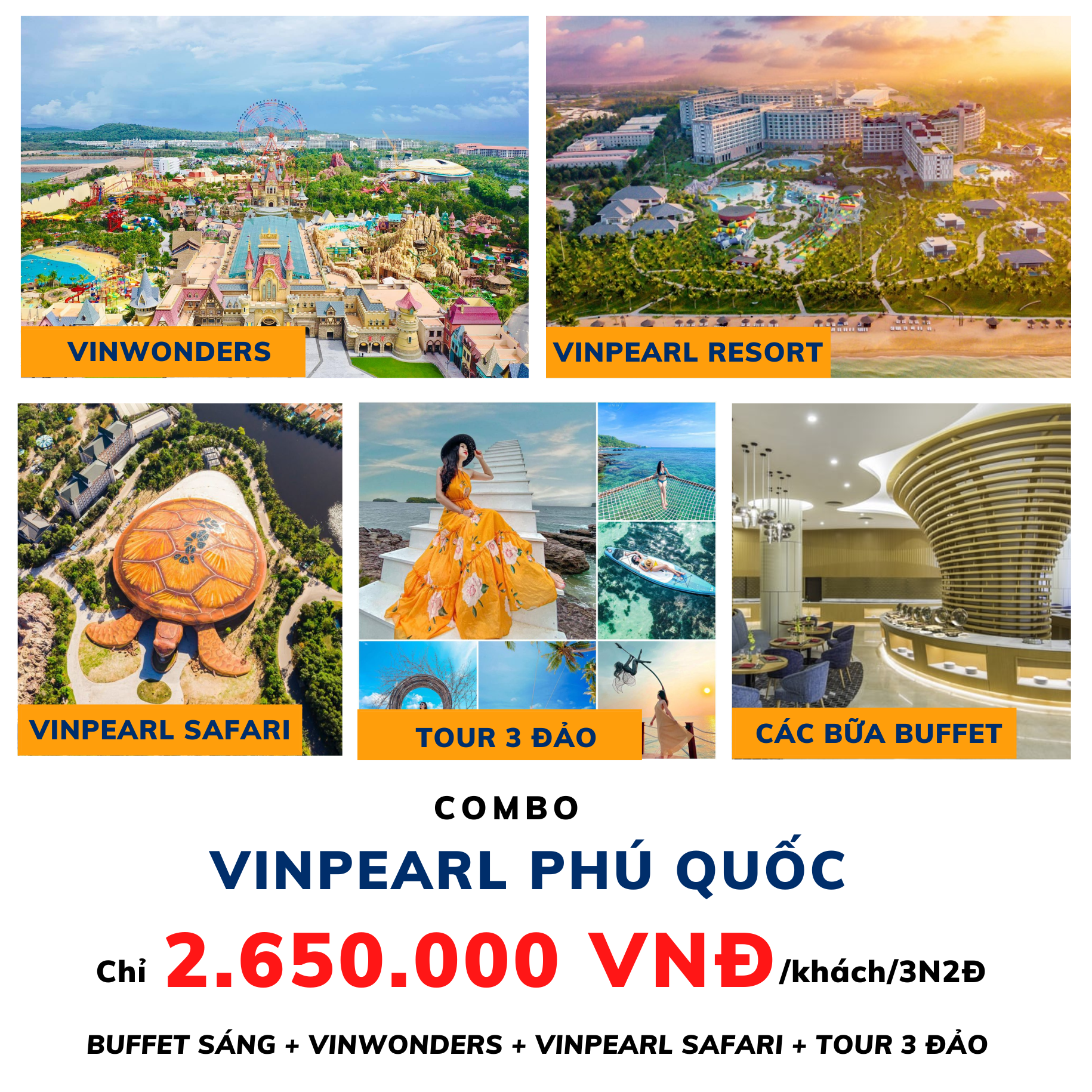 tour du lịch phú quốc 3 ngày 2 đêm vinpearl - Hình 2