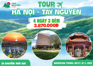 tour du lịch tây nguyên từ hà nội