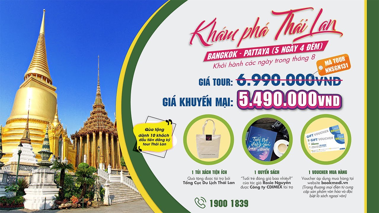 tour du lịch thái lan 4 ngày 3 đêm vietravel - Hình 2