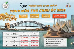 tour du lịch úc giá bao nhiều