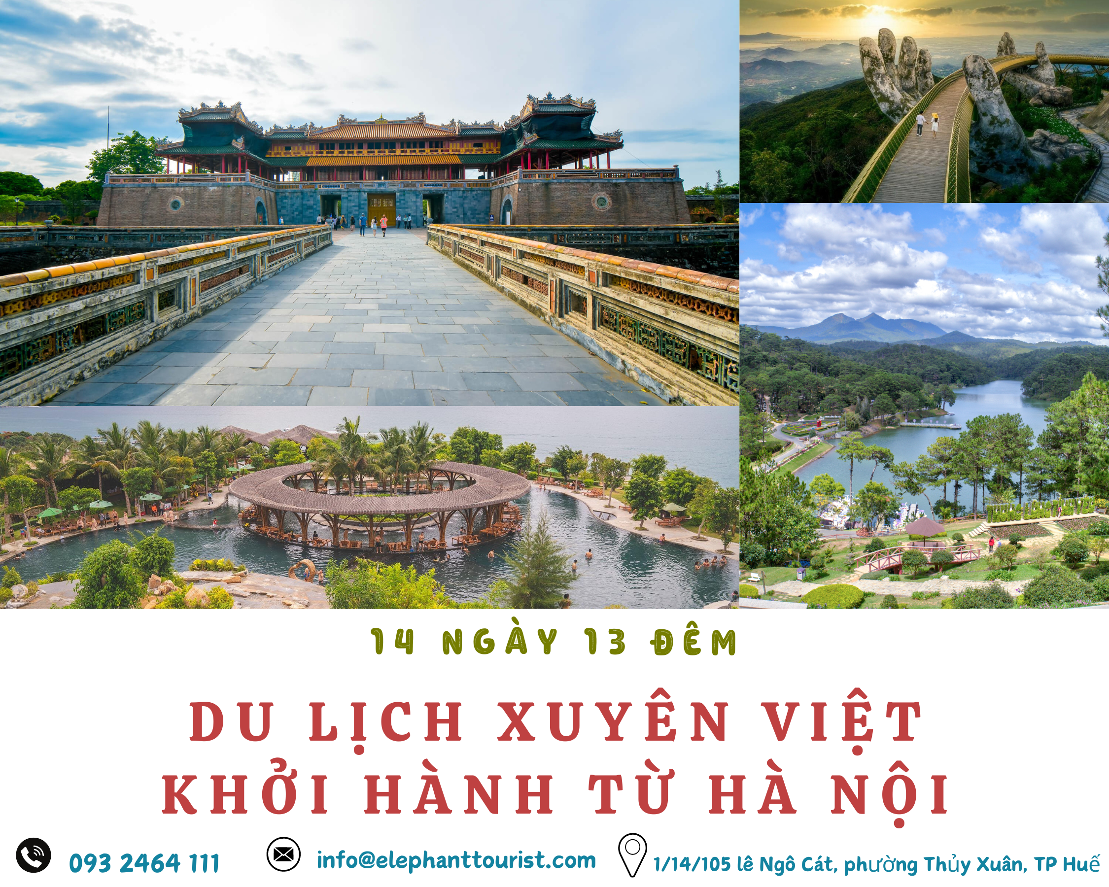 tour du lịch xuyên việt từ hà nội - Hình 2