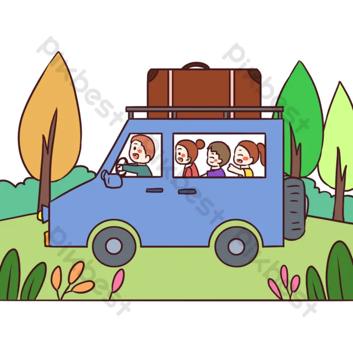 travel du lịch hoạt hình - Hình 3