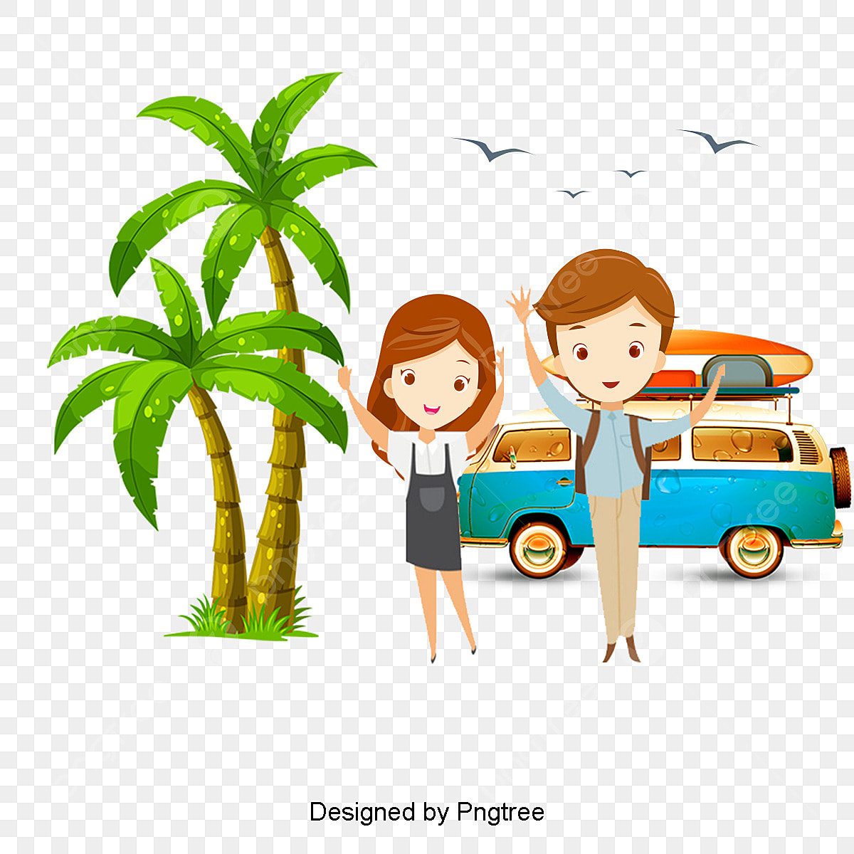 travel du lịch hoạt hình - Hình 4