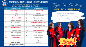trường cao đẳng công nghệ và du lịch lựa đào