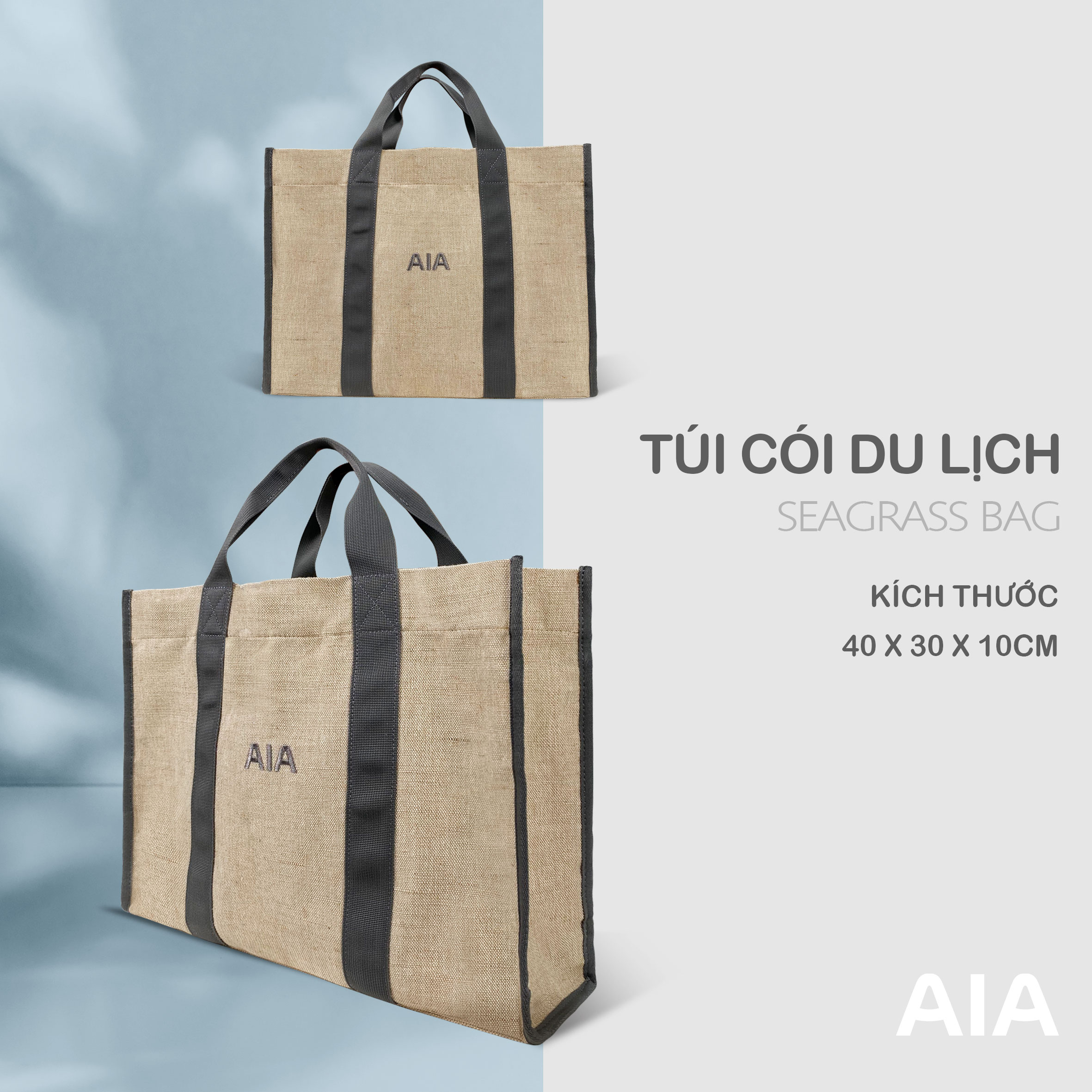 túi cói du lịch - Hình 4