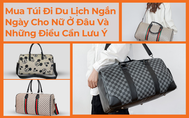 túi đi du lịch ngắn ngày cho nữ - Hình 3