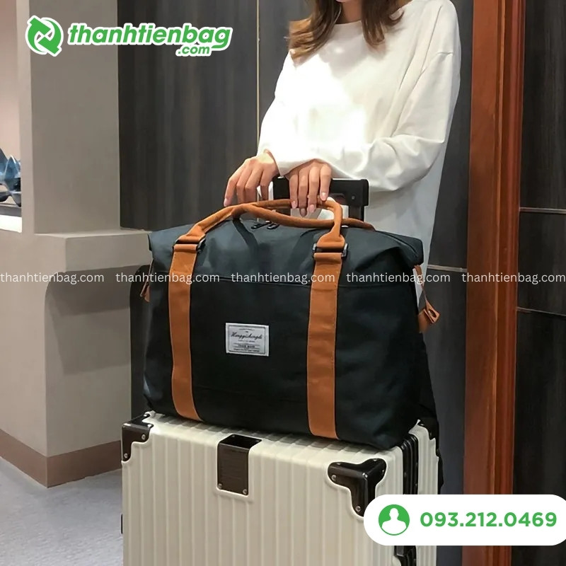 túi vải đựng quần áo du lịch - Hình 4