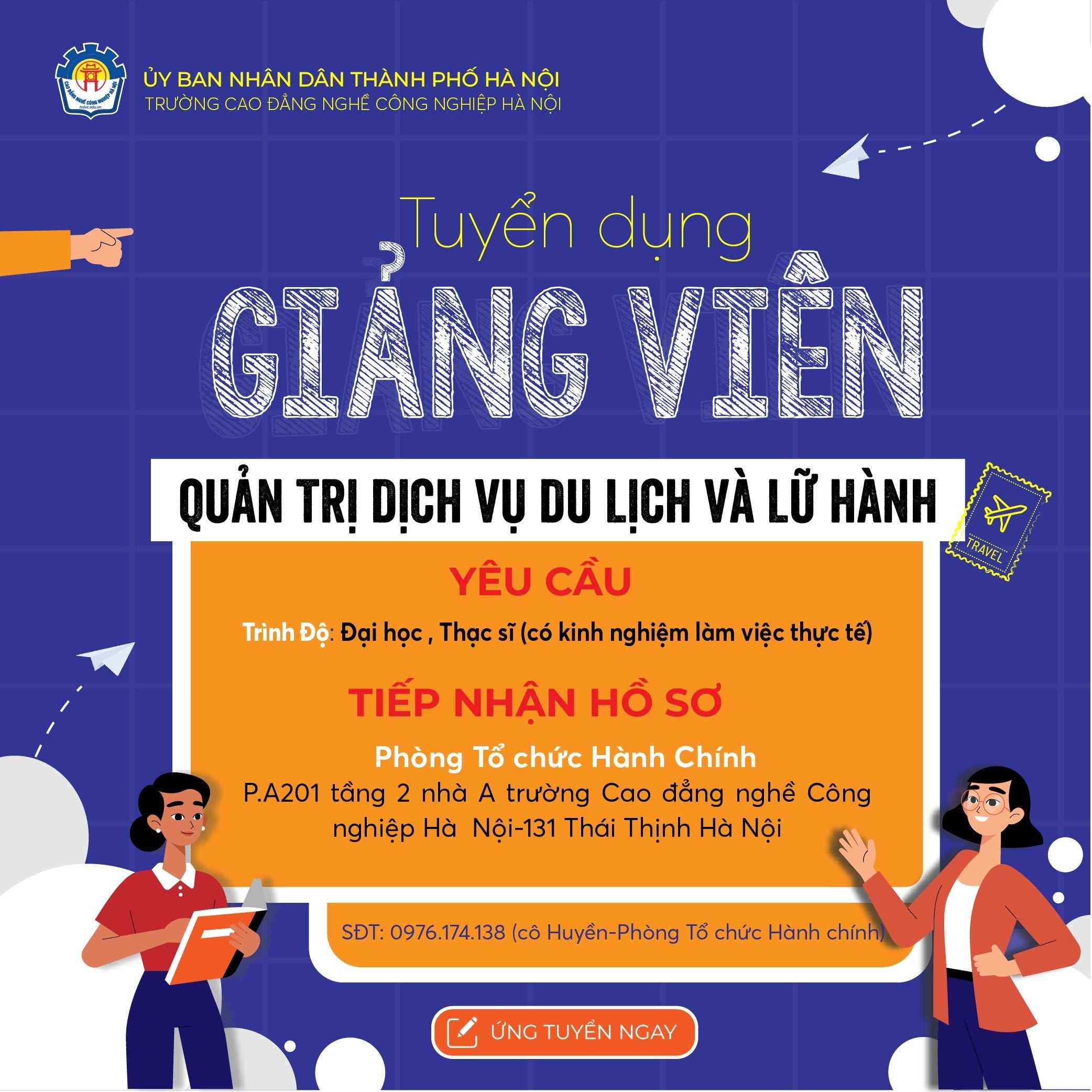 tuyển dụng giảng viên du lịch - Hình 3