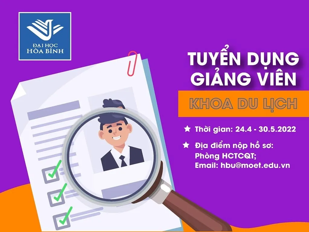 tuyển dụng giảng viên du lịch - Hình 1