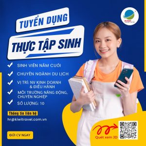 tuyển dụng thực tập sinh du lịch tphcm