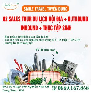 tuyển dụng việc làm du lịch