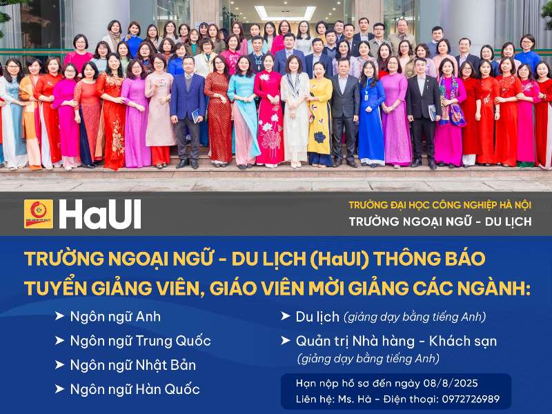 tuyển giảng viên du lịch - Hình 1