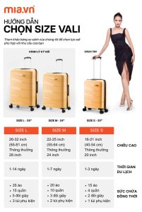 vali du lịch size 28