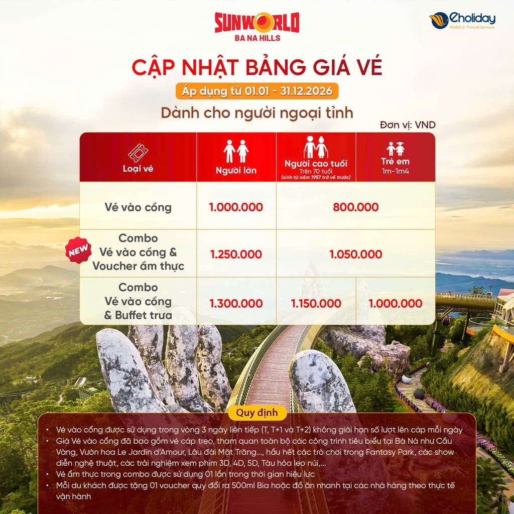 vé du lịch bà nà hill - Hình 2