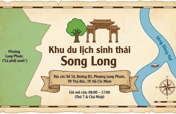vé du lịch sinh thái song long - Hình 3