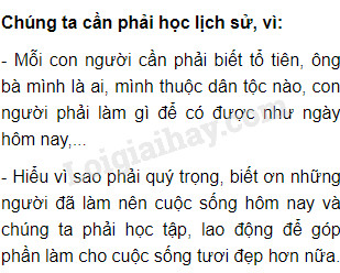 vì sao phải học tập lịch sử suốt đời cho ví dụ - Hình 4