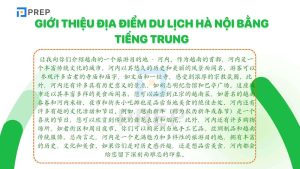viết đoạn văn đi du lịch bằng tiếng trung