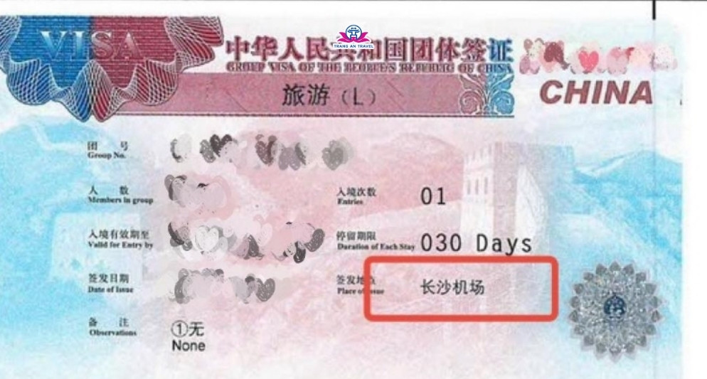 visa đoàn du lịch trung quốc - Hình 3