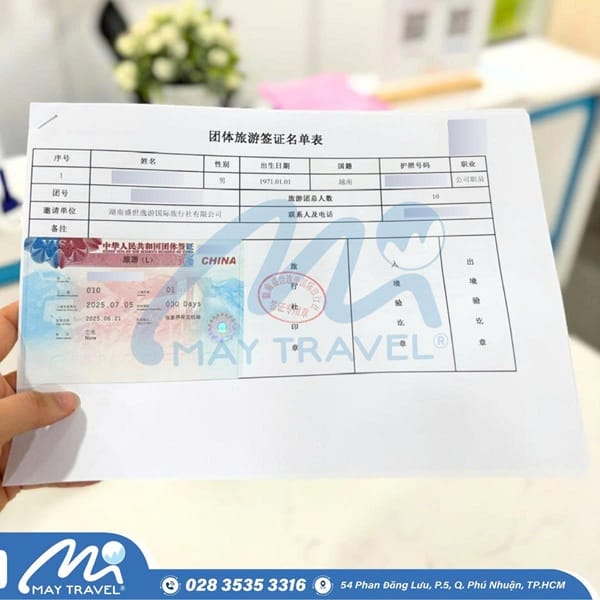 visa đoàn du lịch trung quốc - Hình 4