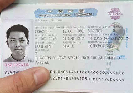 visa du lịch đài loan được bao lâu - Hình 3