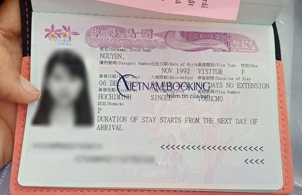 visa du lịch đài loan được bao lâu - Hình 4