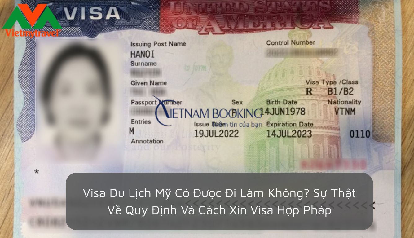 visa du lịch mỹ có được đi làm không - Hình 3