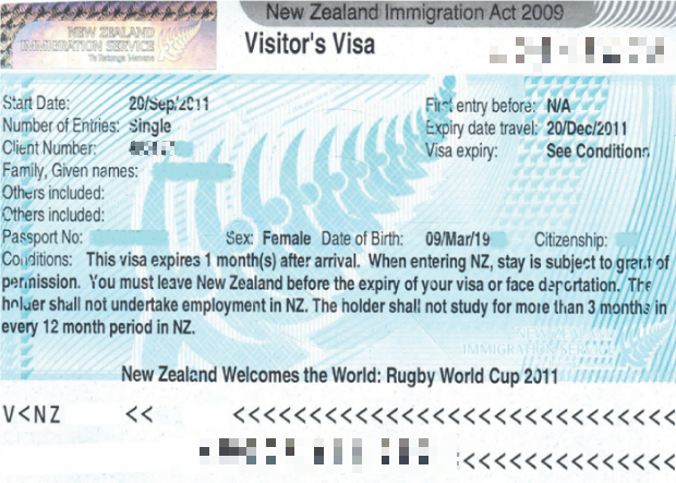 visa du lịch new zealand - Hình 1
