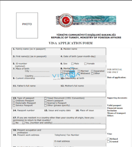 visa du lịch thổ nhĩ kỳ - Hình 2