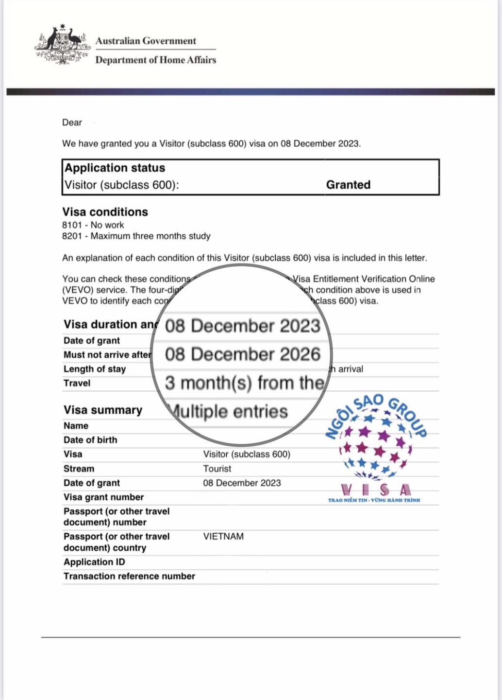 visa du lịch úc cần gì - Hình 5