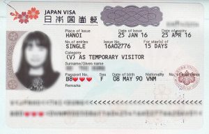 visa nhật bản du lịch