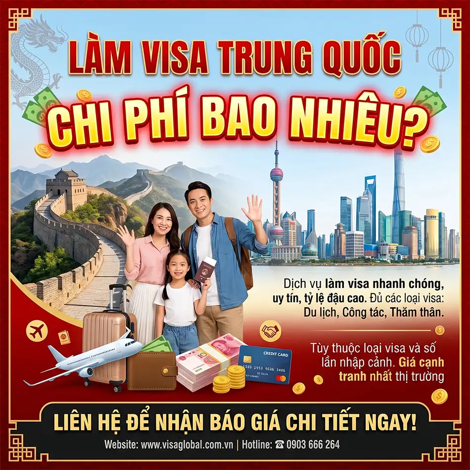 visa trung quốc du lịch bao nhiêu tiền - Hình 3