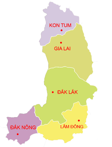 vùng du lịch tây nguyên - Hình 1