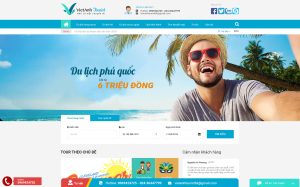 website du lịch chuyên nghiệp