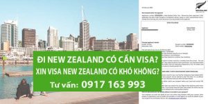 xin visa du lịch new zealand có khó không