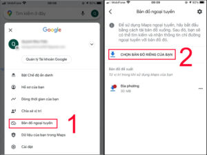 Cách lưu bản đồ ngoại tuyến