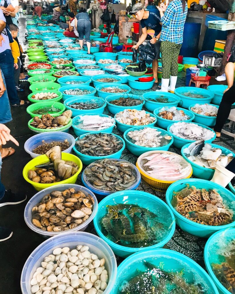 Chợ chuyên bán hải sản ở TP.HCM