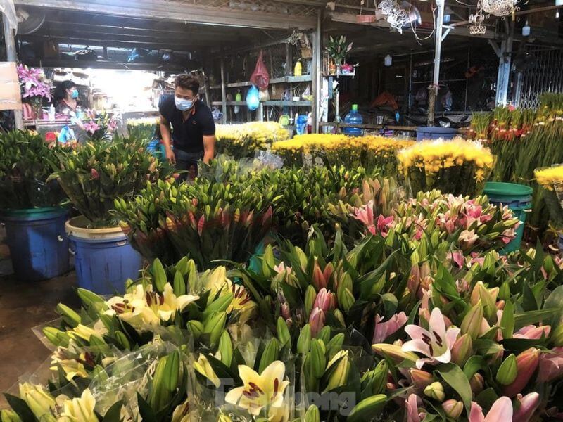 Chợ chuyên bán hoa ở TP.HCM