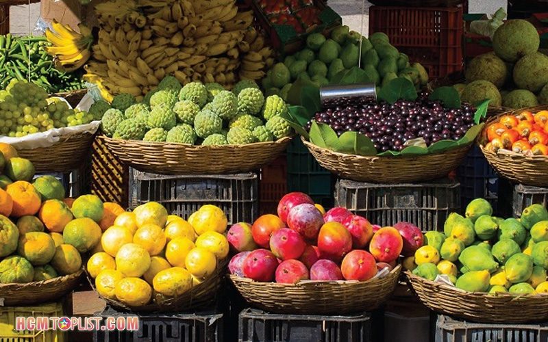 Chợ chuyên bán trái cây ở TP.HCM