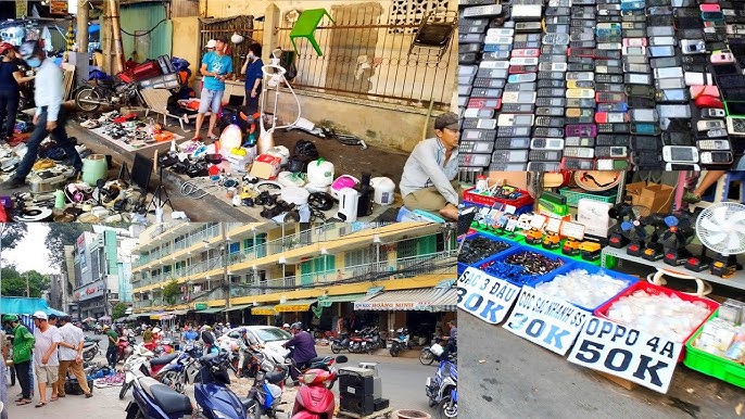 Chợ đồ cũ Nhật Tảo