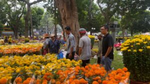 Chợ hoa Tết Công viên 23/9