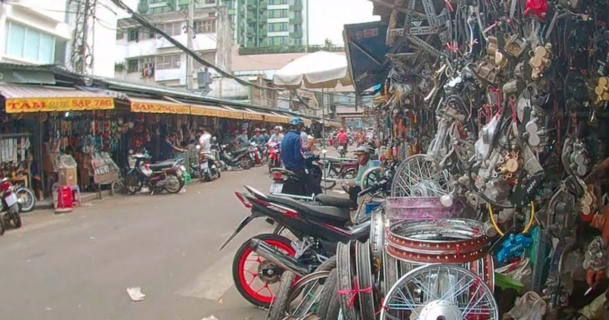 Chợ phụ tùng Tân Thành - Hình 4