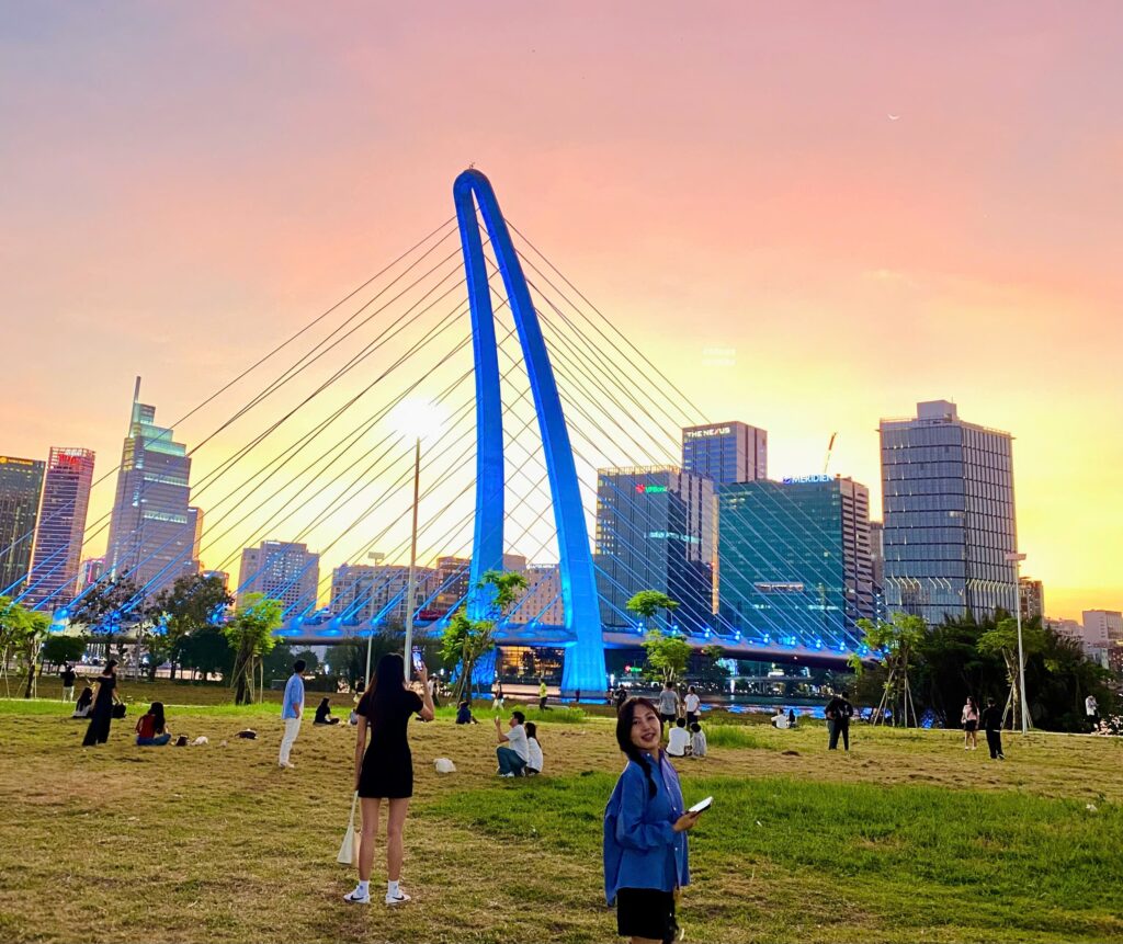 Công viên ngắm hoàng hôn ở TP.HCM