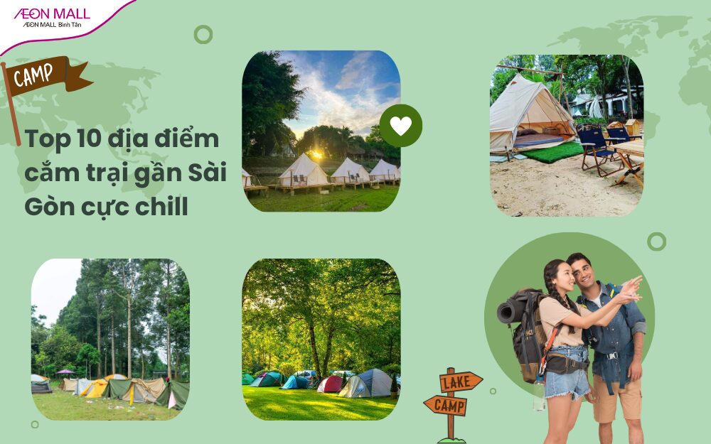 Địa điểm cắm trại gần TP.HCM