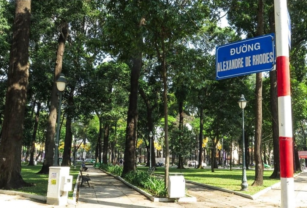 Đường Alexandre de Rhodes - Hình 1