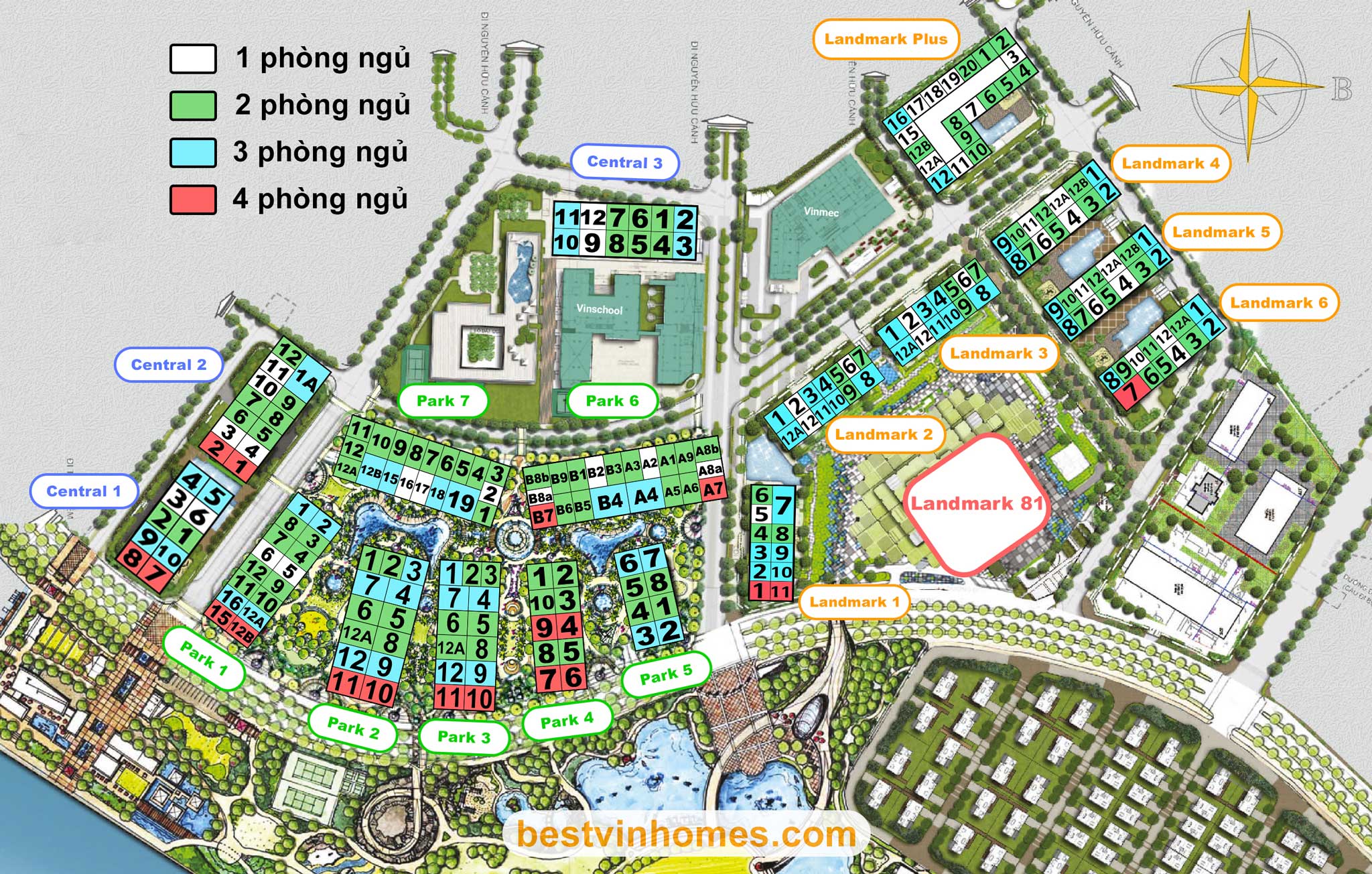 Khu đô thị Vinhomes Central Park - Hình 2