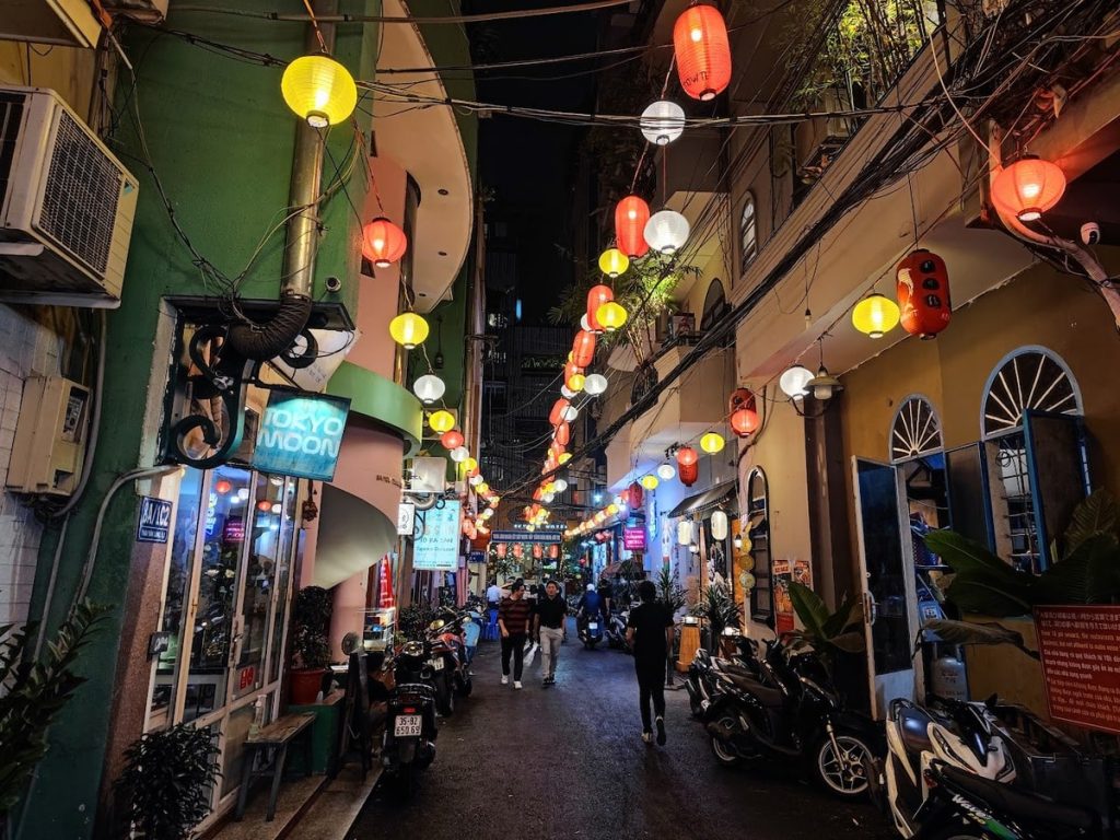 Khu phố dành cho giới trẻ ở Sài Gòn