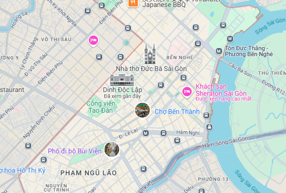 Khu phố trung tâm Quận 1 - Hình 5